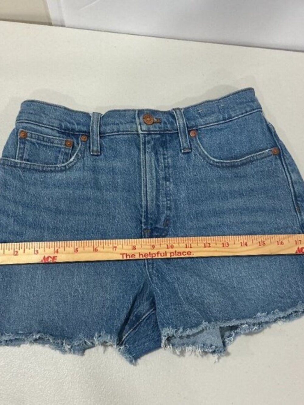 Madewell The Perfect Jean Short 3" Inseam Women SIze W27 - Picture 12 of 13